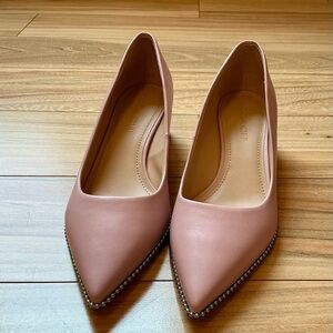 Coach Pink Pointed Toe Heels